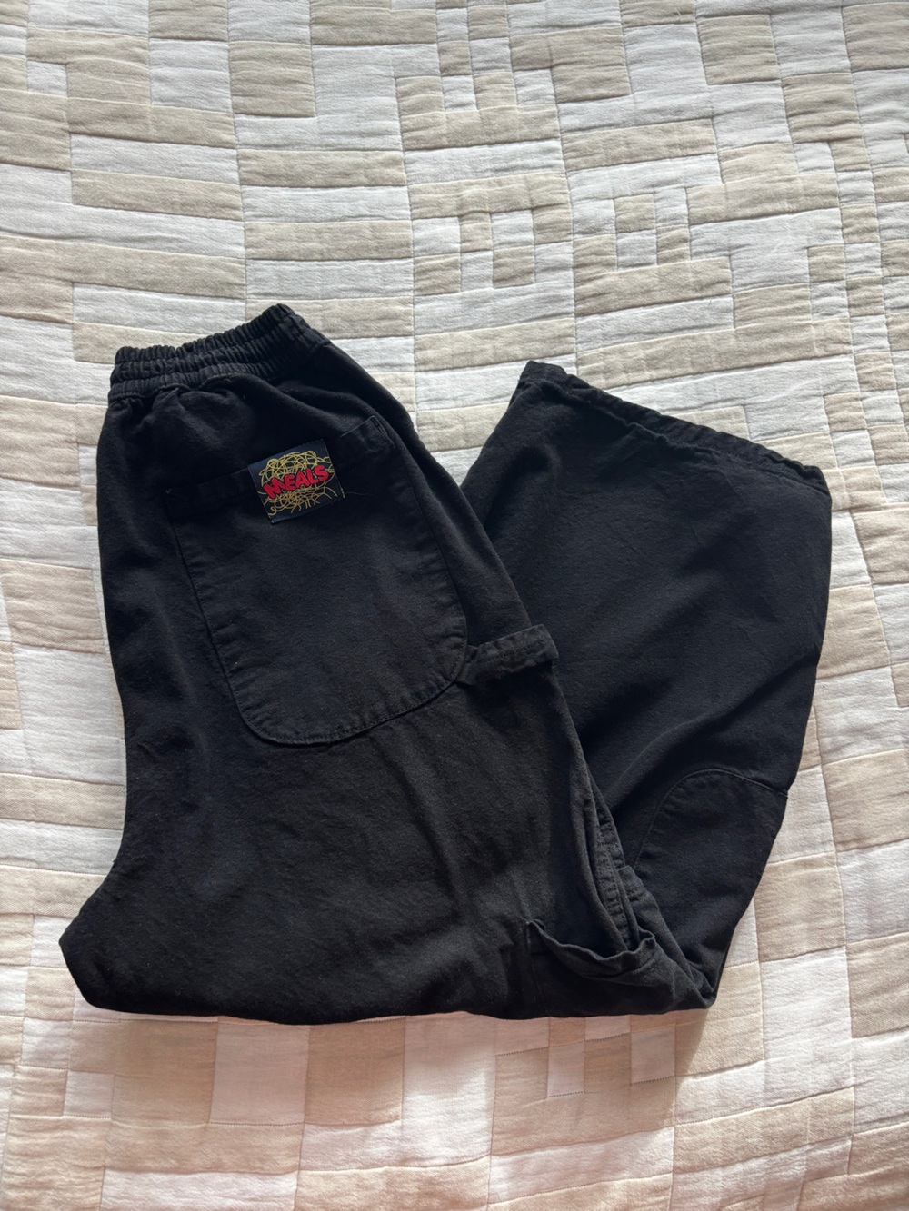 Meals Liquorice Black Chef Pant XS